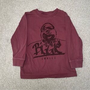 Biggie Smalls Kids Long Sleeve T-Shirt - Notorious - Size 4